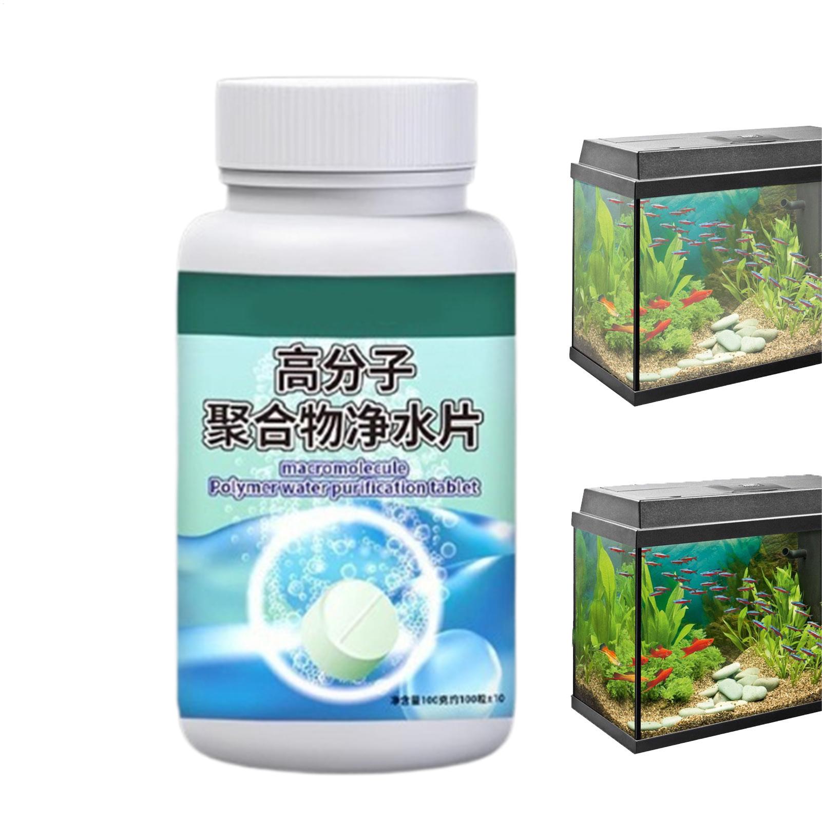 Betta Fish Tank - Tabletki do usuwania alg z ryb,