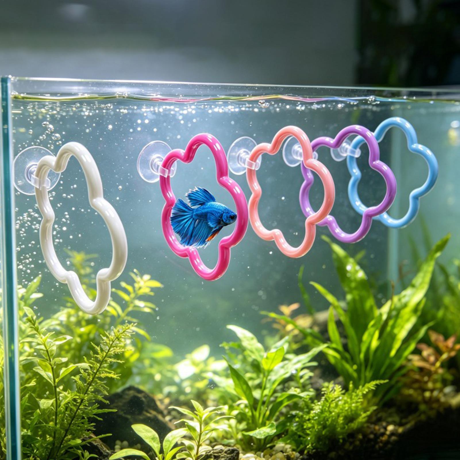 Aquarium Fish Betta - Zabawki dla rybek Betta, 5 sztuk,