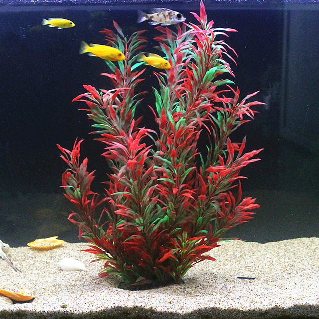Fish Aquarium Home - 50CM sztuczne akwarium rzadkie rośliny akwarium