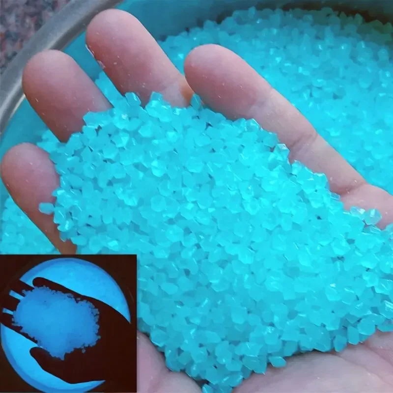 1000szt 3-5mm Świecący piasek  – Fish Aquarium Home recenzja i cena